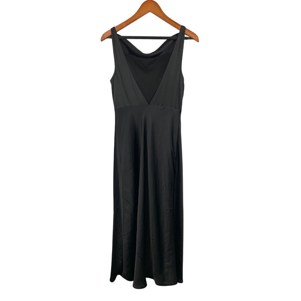 Wilfred Aritzia New Goddess Black Dress XS
